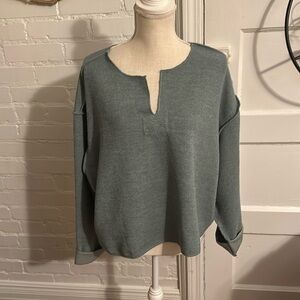 Urban Outfitters oversized slouchy v neck sweatshirt